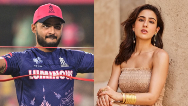 IPL 2025 Riyan Parag Sara Ali Khan trolled after confirmed to dance in Guwahati before RR vs CSK