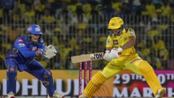 CSK VS MI IPL 2025 Ruturaj Gaikwad praises Dhoni stumping and spinners for winning