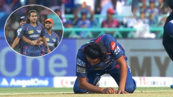 Digvesh Rathi does notebook celebration after Jos Buttler wicket in LSG vs GT IPL 2025 Match Video