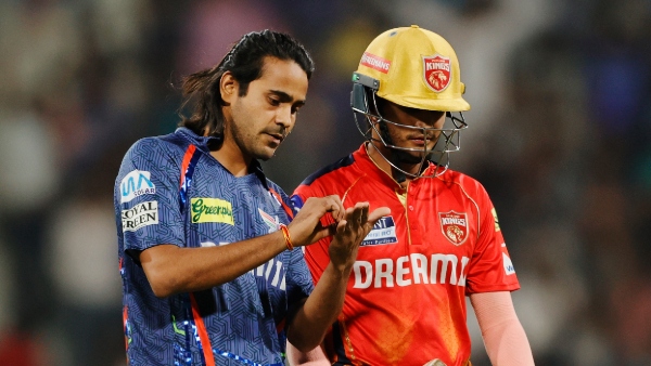 IPL 2025 PBKS hits back LSG s Digvesh Rathi iconic notebook celebration