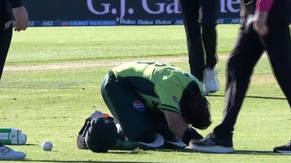 NZ vs PAK Pakistan Cricketer Imam-ul-Haq Injured After Ball Hits Helmet