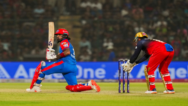 DC VS RCB IPL 2025 KL rahul struggled Delhi Capitals sets target 164 runs for rcb