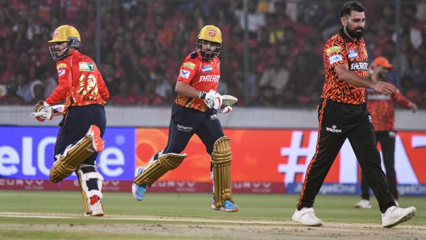 SRH vs PBKS IPL 2025 Punjab Kings post 245 6 after mohammed shami conceded 75 runs