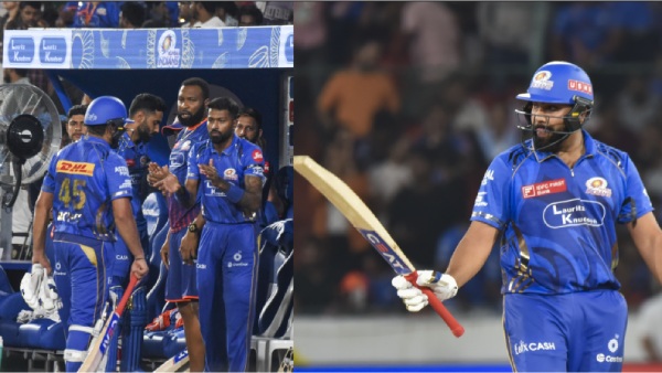 MI vs SRH Rohit Sharma s Comeback Knock Earns Him Dressing Room Batting Award