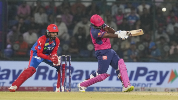 DC vs RR Sanju Samson Retires Hurt Without Getting Out - What Happened