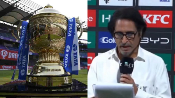 PSL 2025 Ramiz Raja calls PSL as IPL during postmatch presentation live video goes viral