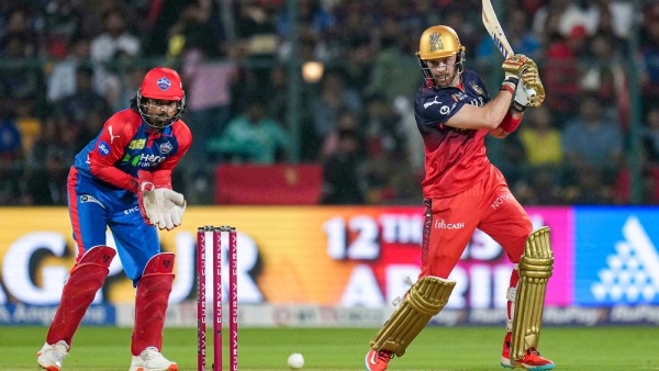 RCB vs DC A Stumbled RCB Sets a Modest Target Against Delhi