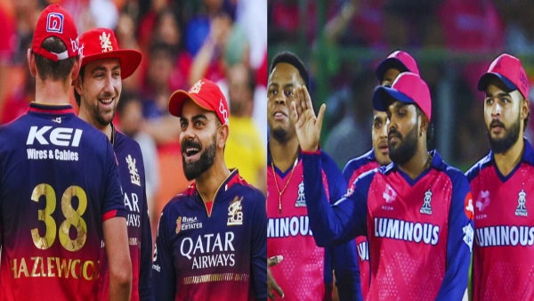 RCB VS RR IPL 2025 Royal Challengers Bengaluru won the toss against Royal challengers bengaluru