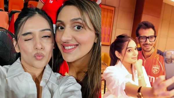 Chahal s rumored girlfriend RJ Mahvash is spotted with a mysterious beauty Who is her