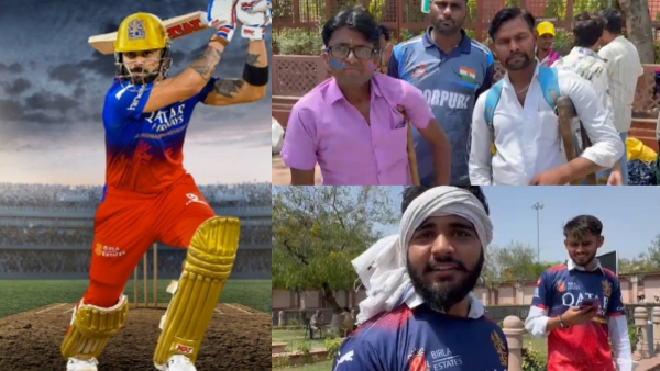 Fan stood in line for 17 hours to watch Virat Kohli for rr vs rcb live match IPL 2025