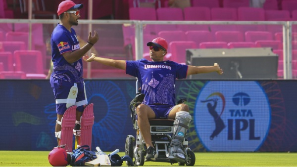 IPL 2025 Rahul Dravid Shares Key Update on Sanju Samson s Injury