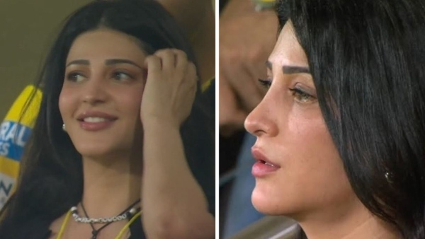 IPL 2025 Shruti Haasan spotted crying after CSK losses to SRH in Chennai