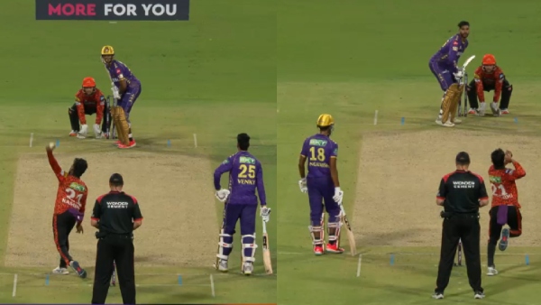 KKR vs SRH Kamindu Mendis Bowls With Both Hands and Makes History in His IPL Debut
