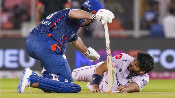 GT vs LSG A Close Call - Arshad Khan Escapes Injury Twice in a Single Match