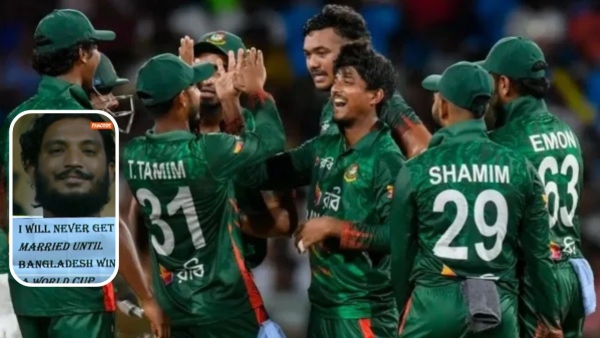 No World Cup No Marriage Bangladesh fan s pledge during 2nd T20I vs UAE video