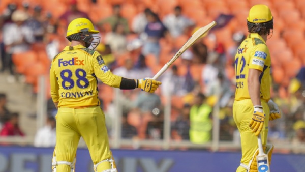 IPL 2025 CSK Batters Destroy GT Brevis Conway Lead Chennai to 230 in Final League Match