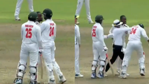 BAN vs SA Bowler Hits Batter After Being Smashed for a Six Video Goes Viral