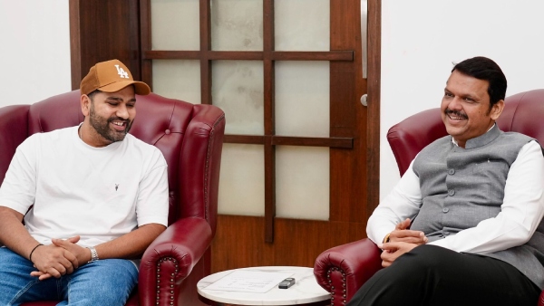 Rohit Sharma Meets Maharashtra CM Political Entry on the Cards