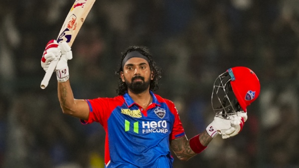 KL Rahul Smashes 5th IPL Century with 14 Fours and 4 Sixes Against GT DC Posts 199 3