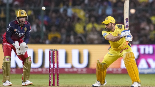 MS Dhoni Creates History in RCB vs CSK Match Despite Losing