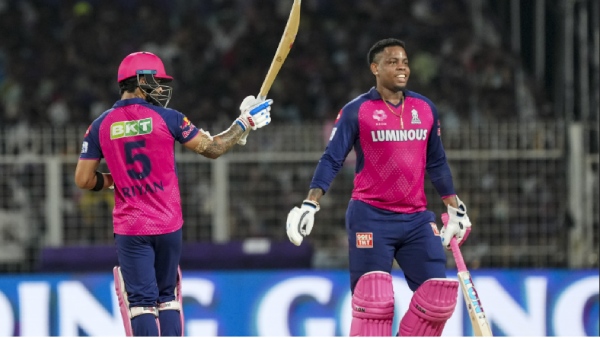 Riyan Parag Hits 6 Sixes in 6 Balls