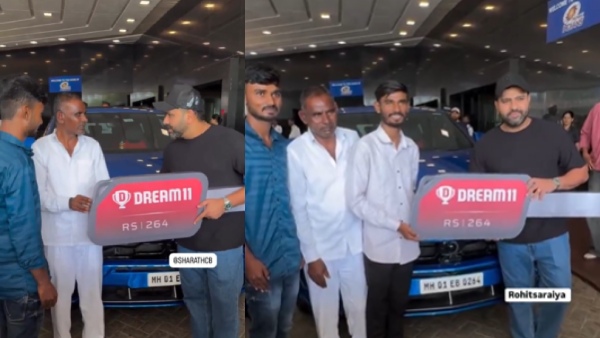 Rohit Sharma Gifts His Sentimental Lamborghini Urus with 264 Number Plate