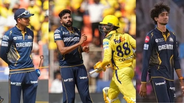 IPL 2025 Mohammed Siraj Loses Cool After GT Star s Sai kishore Blunder