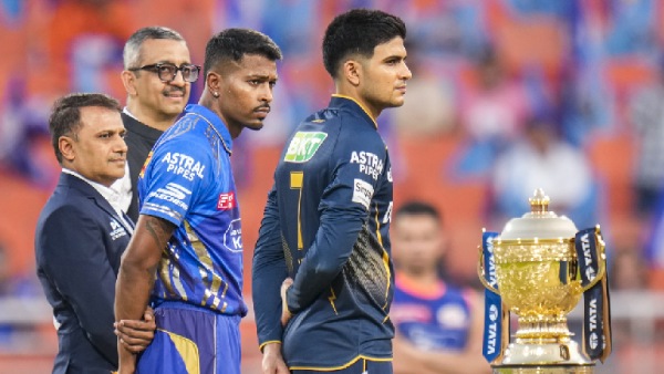 Shubman Gill vs Hardik Pandya Tension at Toss Sparks Ego Clash Rumors IPL 2025 Eliminator