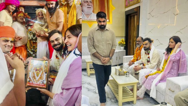 Virat Kohli Visits Hanuman Garhi Temple with Anushka Before IPL Playoffs