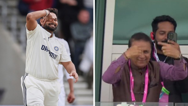 Sunil Gavaskar Urges Rishabh Pant For Somersault Celebration in IND vs ENG 1st Test Video