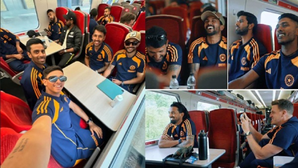 IND vs ENG Team India s Train Journey in London Goes Viral