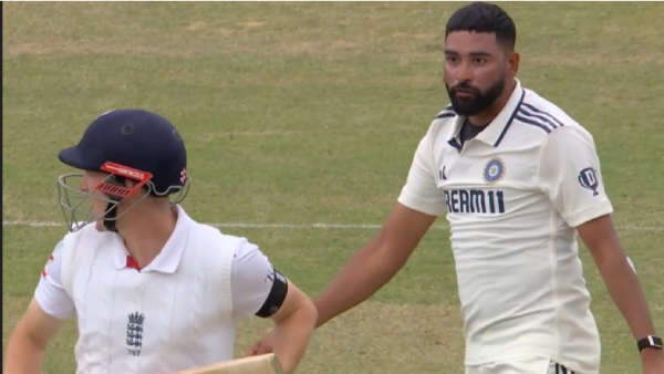 IND vs ENG Heated Exchange Between Mohammad Siraj and Harry Brook on the Field