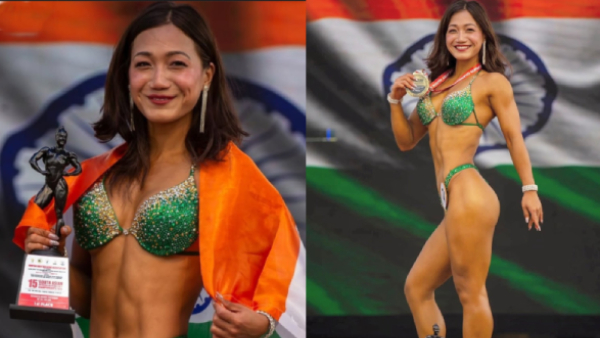 Hilang Yazik Creates History Wins Gold in South Asian Bodybuilding Championship 2025