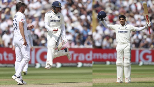 Team India Creates History Scores Over 1000 Runs in a Test Match vs England