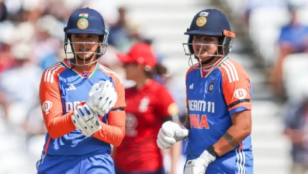 IND vs ENG Smriti Mandhana-Shafali Verma Duo Creates History Sets New World Record