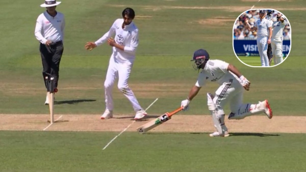 IND vs ENG 3rd Test Rishabh Pant Run Out by Ben Stokes Direct Hit Just Before Lunch