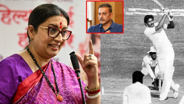 Smriti Irani s Childhood Memory Challenged by Ravi Shastri s Response
