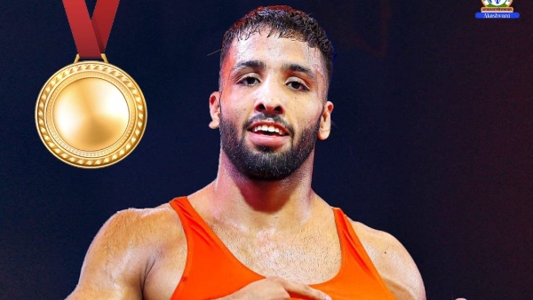 Sujeet Kalkal Claims Gold at Budapest Wrestling Ranking Series