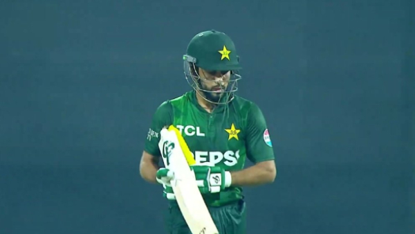 Mohammad Haris Breaks Bat in Frustration During Pakistan vs UAE Live Match Viral Video