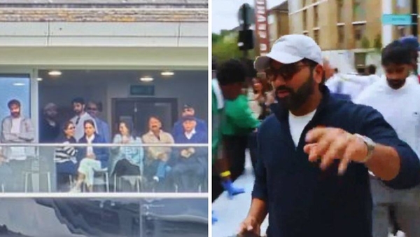 India ODI Captain Rohit Sharma Attends Day 3 of India-England 5th Test at The Oval Video