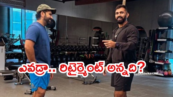 Rohit Sharma Seen Training with Noted Coach as He Gears Up for Comeback