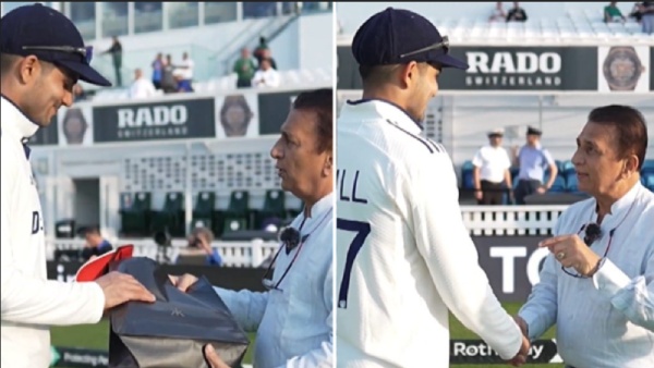 Sunil Gavaskar Presents Special Gift to Shubman Gill for Team India s Victory