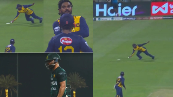 Viral Video Wanindu Hasaranga s Stunning Catch Stuns Pakistan Batter Fakhar Zaman in Asia Cup 2025
