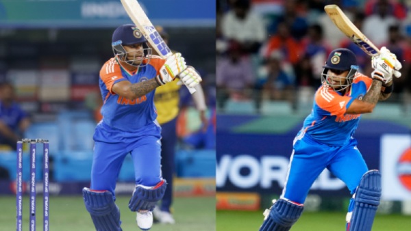 Suryakumar Yadav Joins Rohit Sharma 150 T20I Sixes Milestone in Just Two Shots