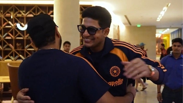 Shubman Gill amp amp Rohit Sharma s Warm Reunion Goes Viral After ODI Captaincy Change