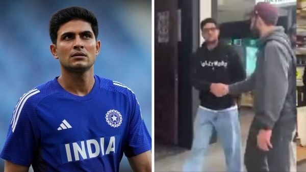 Pakistan Fan Misbehaves with India Captain Shubman Gill in Adelaide Watch Video