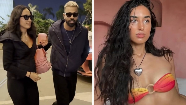Hardik Pandya and Mahieka Sharma Spotted Together at Mumbai Airport Amid Dating Rumours Video