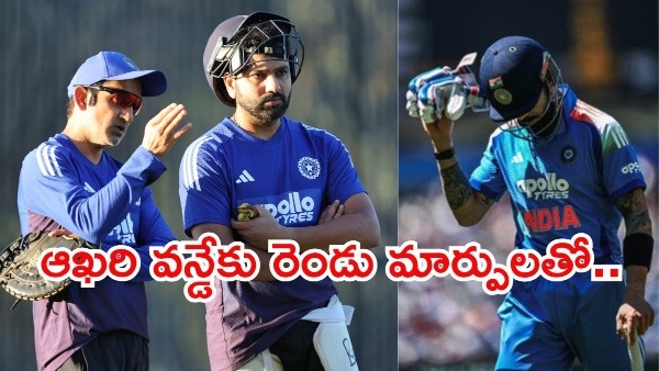 India s Predicted Playing XI for 3rd ODI vs Australia Will Gautam Gambhir Rest Virat Kohli in Sydney