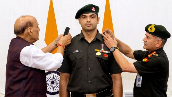 Star Javelin Thrower Neeraj Chopra Honoured with the Rank of Lieutenant Colonel