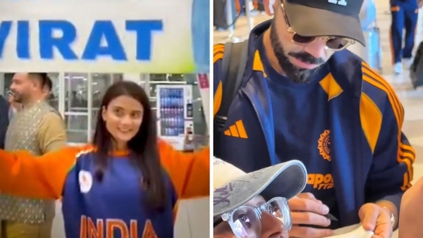 Diwali Joy in Adelaide Fans Greet Team India with Rousing Rohit-Kohli Chants Ahead of Second ODI